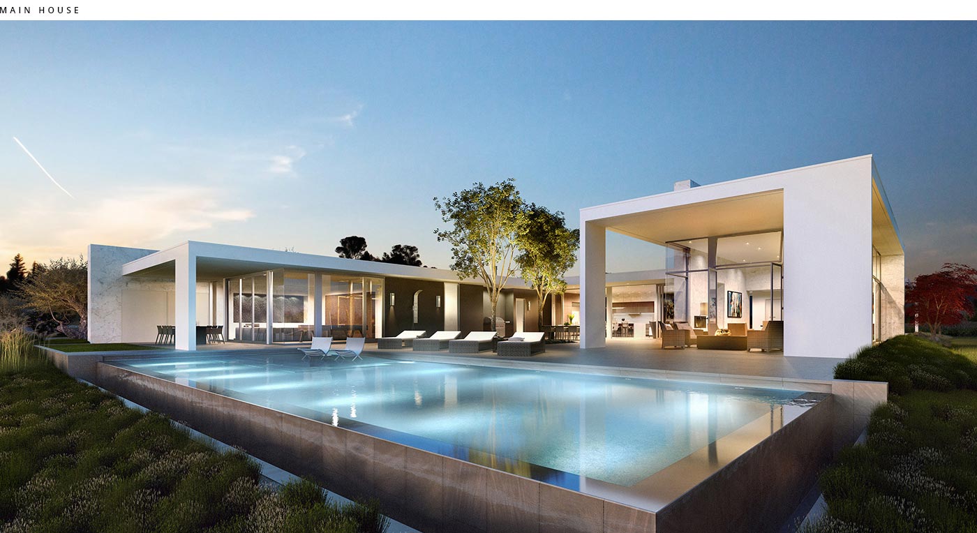 Modern Vineyard Estate
