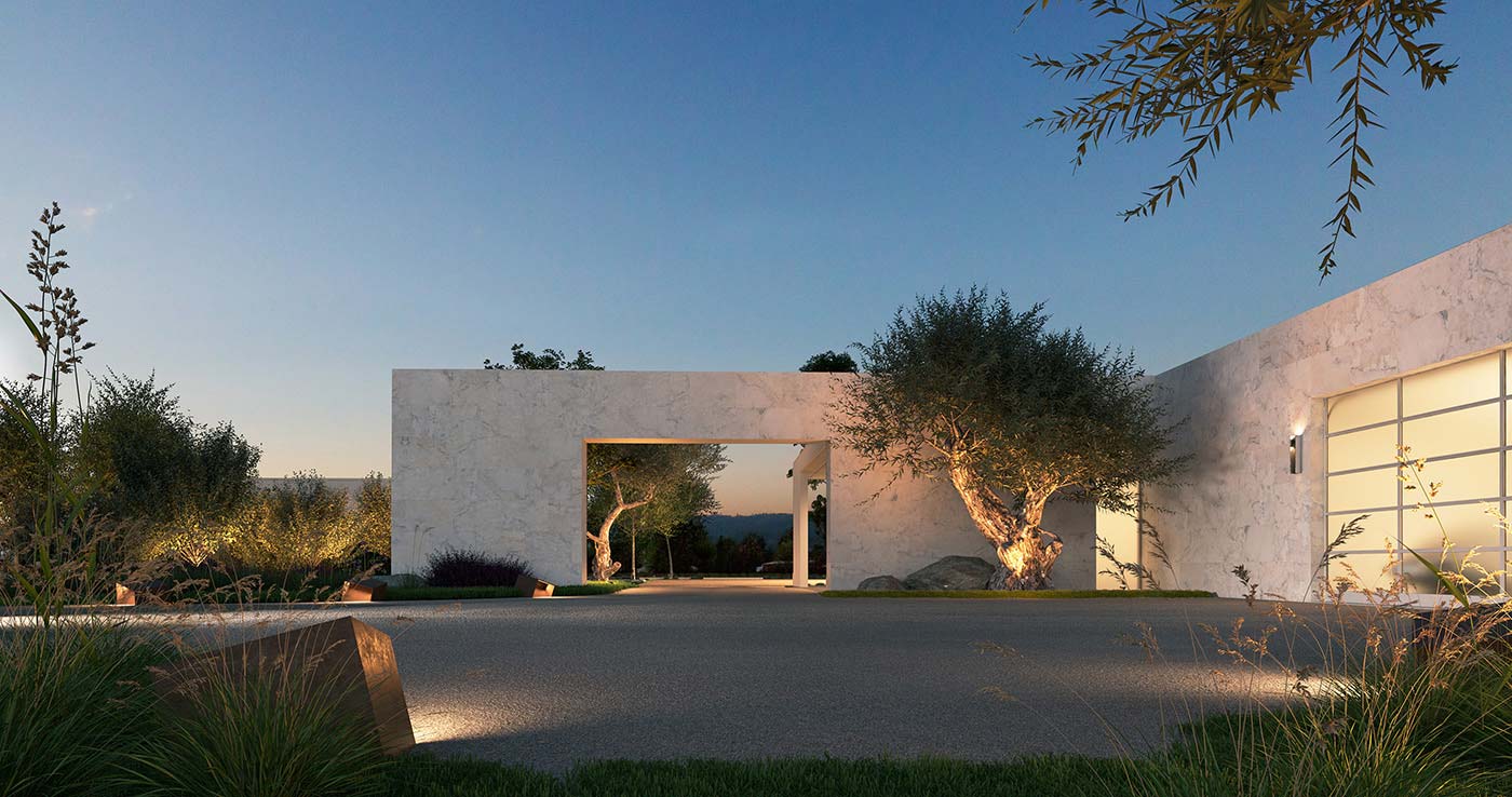 Modern Vineyard Estate